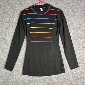 Obermeyer Womens Knit Pullover‎ Sweater Size Small Black